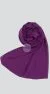 Hijab Mousseline Prune Premium Collection – Image 2