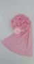 Hijab Mousseline Rose Premium Collection – Image 2