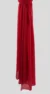 Red chiffon hijab