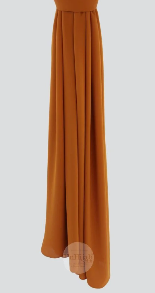 Hijab Mousseline  Cannelle Luxury Mousseline