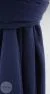 Navy Blue Rayon Hijab - Image 2