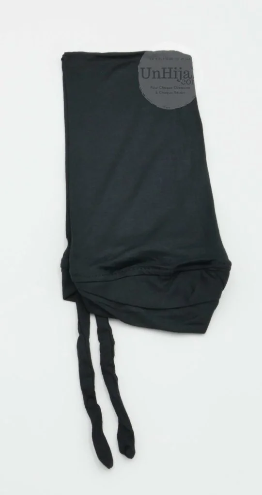 Bonnet Croisé Collection Classique Noir