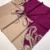 Rolled hem details of the scarf from the Luxury ft02 collection