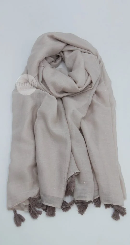 Châle Collection Premium Taupe
