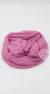 Hijab de muselina plisado rosa Colección Wisteria - Imagen 8