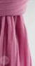 Hijab de muselina plisado rosa Colección Wisteria - Imagen 7