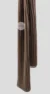 Affordable Pleated Chiffon Hijab Deep Taupe Wisteria Collection - Image 5