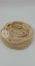 Cream Pleated Chiffon Hijab Wisteria Collection - Image 9