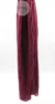 Burgundy Pleated Chiffon Hijab Wisteria Collection - Image 6