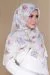 Hijab Carré imprimé Collection Luna FP08 – Image 2
