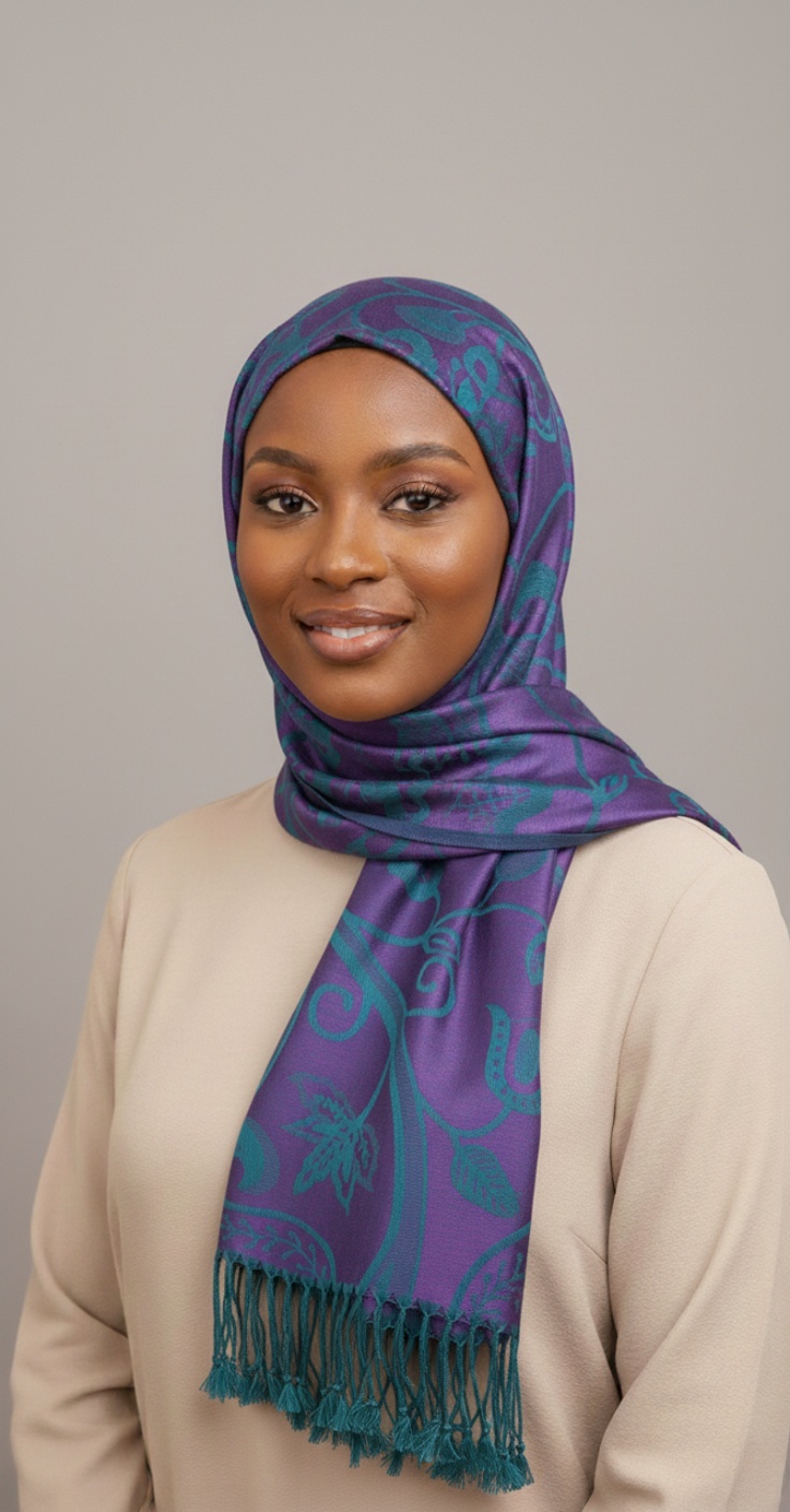 Pashmina Collection Talia Darkpurple