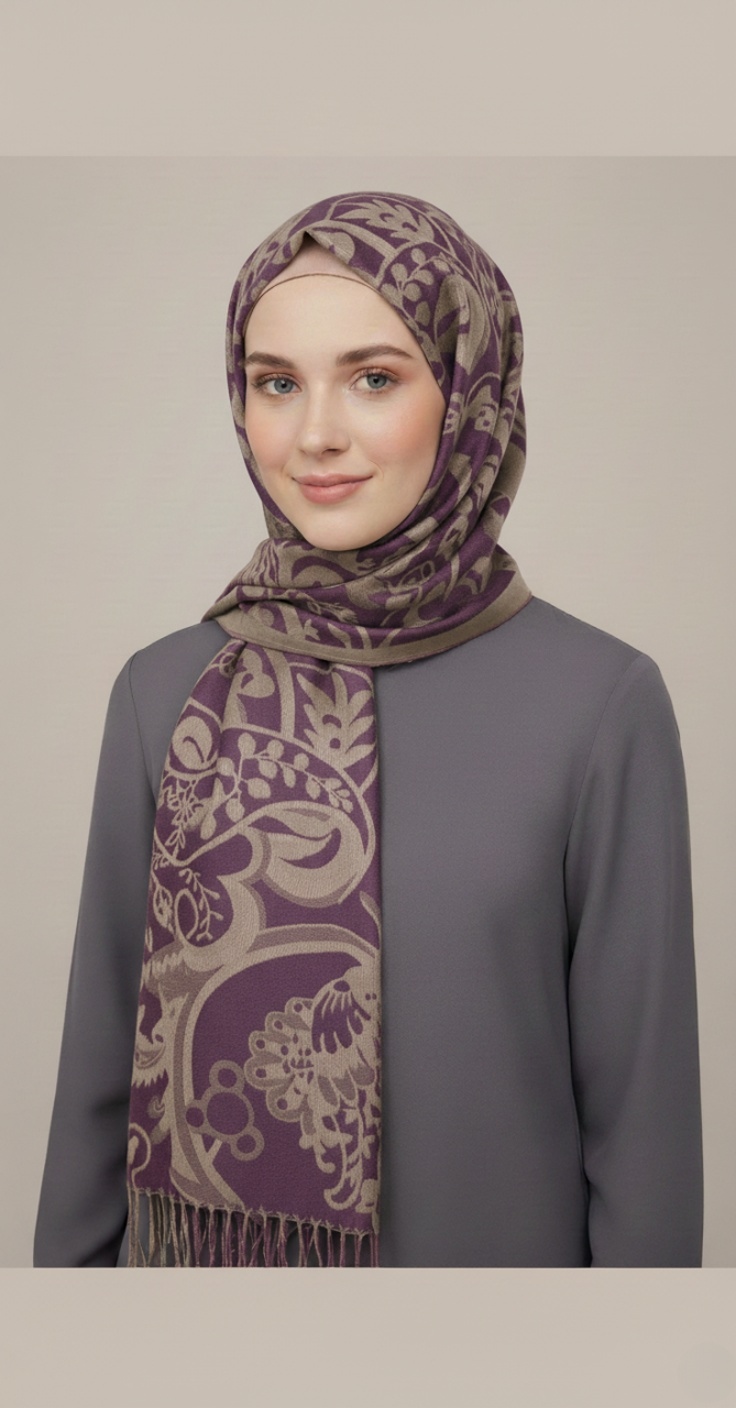 Pashmina Imprimé Collection Premium PI04