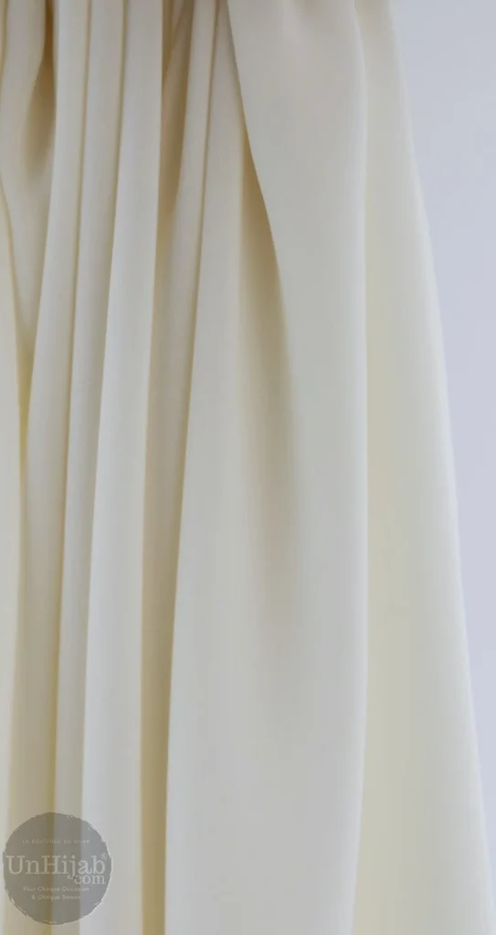 Hijab Soie de Médine Crème – view 4
