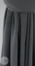 Dark Grey Medina Silk Hijab - Image 8