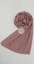Hijab Soie de Médine Rose poudré – Bild 2