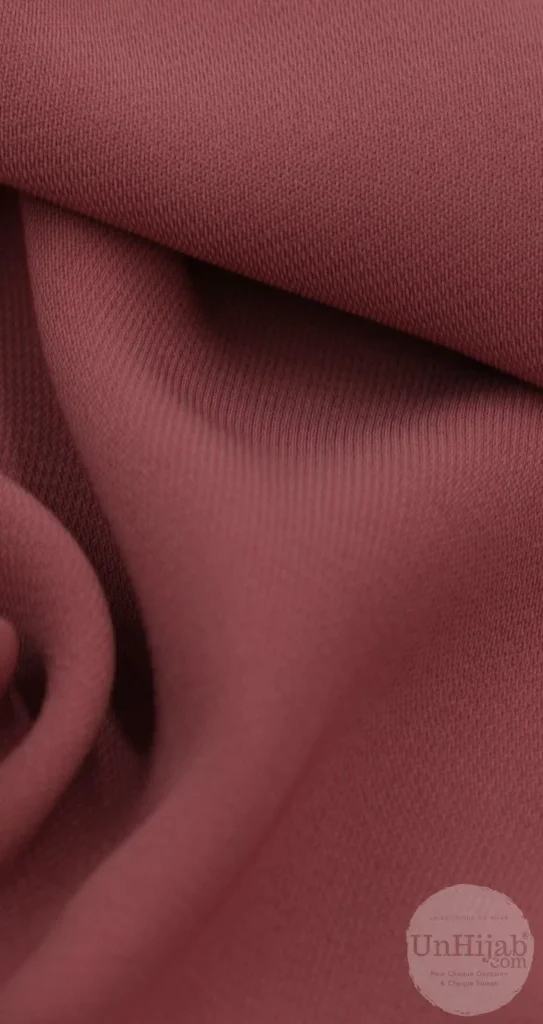 Hijab Soie de Médine Rouge terre – view 3