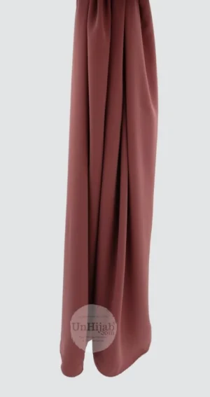 Earth red Medina Silk Hijab