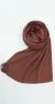 Brown Medina Silk Hijab - Image 2