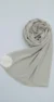 Hijab Soie de Médine Beige - Image 6