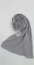 Hijab Soie de Medine Gris – Image 2