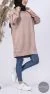 SweatShirt Long Beige - Bild 5