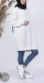 Long White Sweatshirt