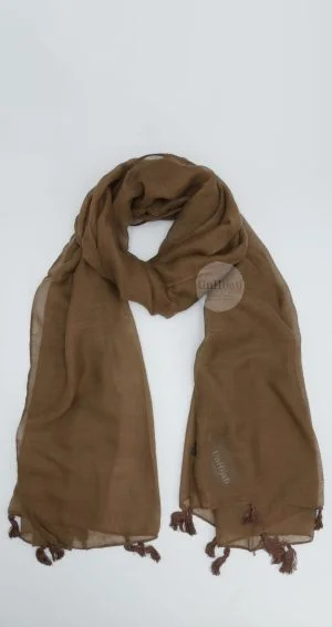 Châle Collection Basic Marron