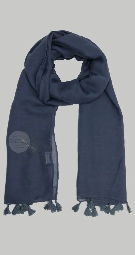 TsBs.navy_.c.jpg Châle Bleu Marine Collection Basic – Image 1