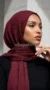 Firebrick Crinkled Hijab Basic Collection - Image 4