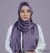 Hijab Elyse 2 en 1 Violet - Afbeelding 4