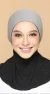 Sous Hijab Collection Basic Bonnet Gris ardoise - Immagine 13