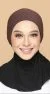 Sous Hijab Collection Basic Bonnet Gris ardoise - Immagine 9