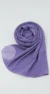 Hijab Mousseline Violet Premium Collection - Image 9