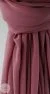 Antique Rose Chiffon Hijab XL Collection - Image 2