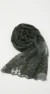Rechteckiger Spitzen-Hijab in Waldgrün – Bild 3