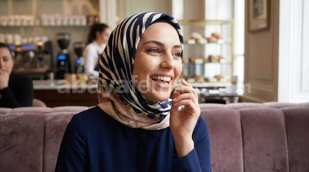 Foulard Collection Luxe FT44 1 foulard collection luxe ft44 porté en style chic avec finition satinée