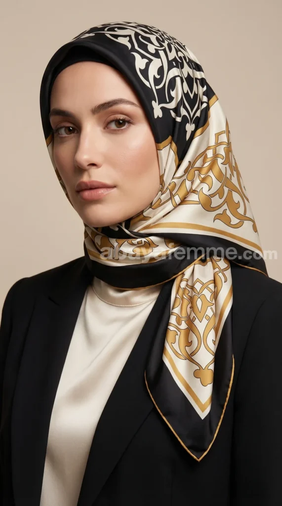 Foulard Collection Luxe FT34 – vue 1