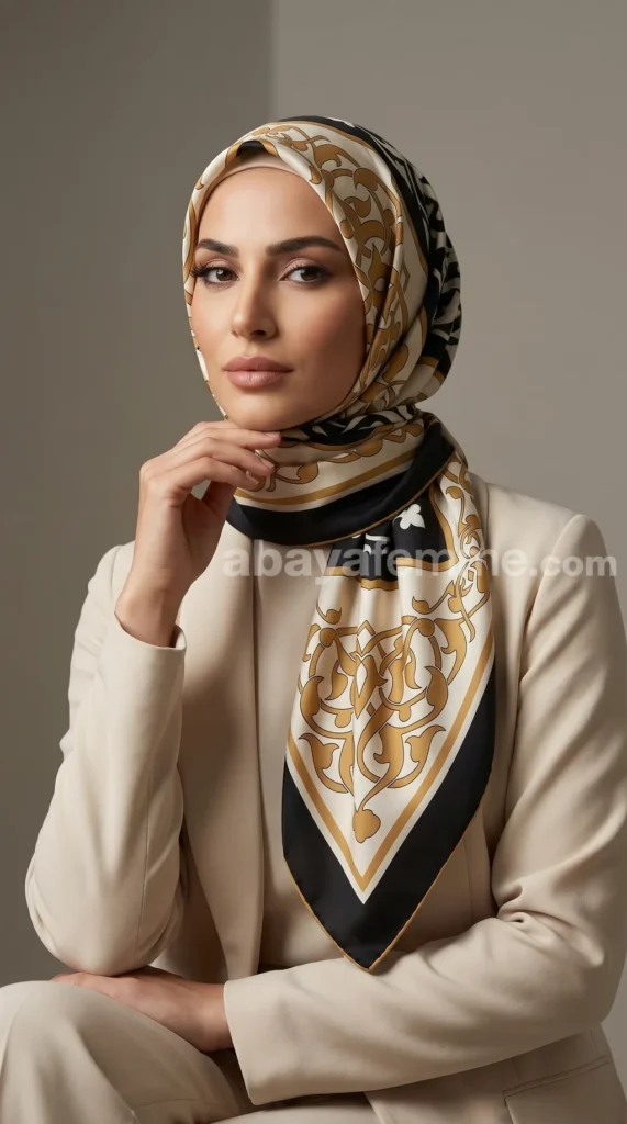 Foulard Collection Luxe FT34 – vue 2
