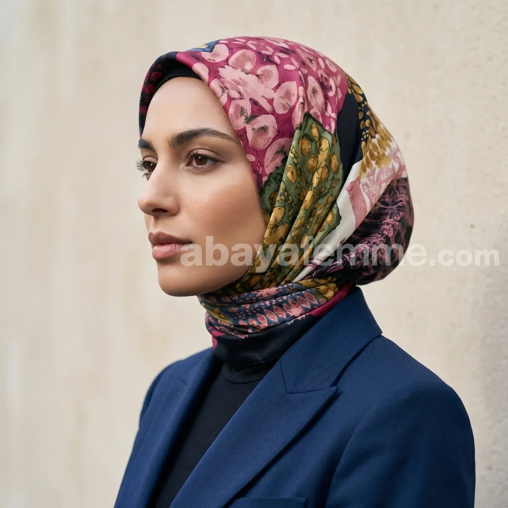 Foulard Collection Luxe FT16 3 Foulard collection luxe ft16 plié