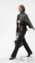 Dark Grey Jersey Hijab Premium Collection - Studio Photo - Model Style: Hijabi
