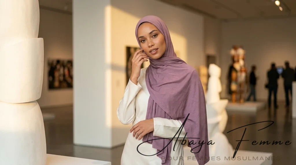 Hijab Jersey Mauve Collection Premium 1 Hijab Jersey Mauve Collection Premium