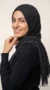 Hijab coton Distiny Prune - Bild 8
