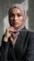 Hijab gefroischt Altrosa Basic Collection - Bild 2