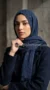 Ink Crinkled Hijab Basic Collection