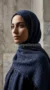 Ink Crinkled Hijab Basic Collection - Image 4