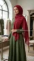 Intense Fuchsia Crinkle Hijab Basic Collection 02