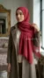Intense Fuchsia Crinkle Hijab Basic Collection 06