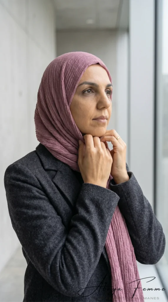 Hijab Collection Imelda Mauve – view 2