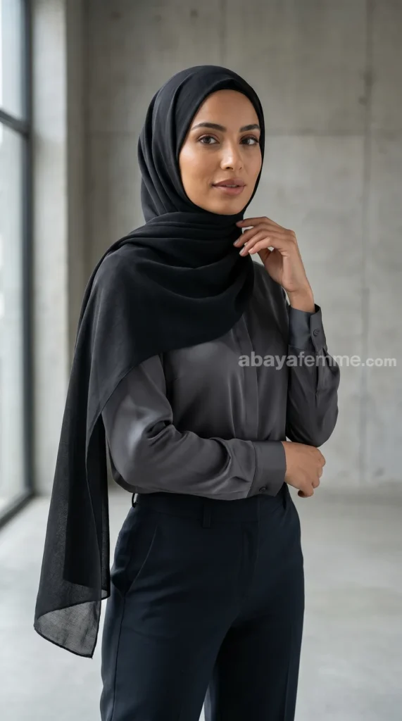 Hijab Noir collection Louna – Ansicht 1