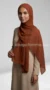 Mahogany Chiffon Hijab Premium Collection - Image 7